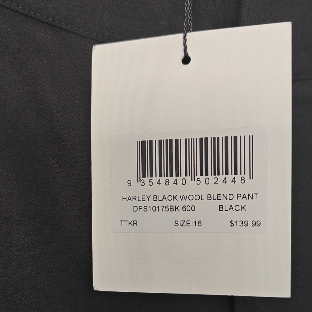 DISSH Black Wide Leg Pants - Picture 3 of 4